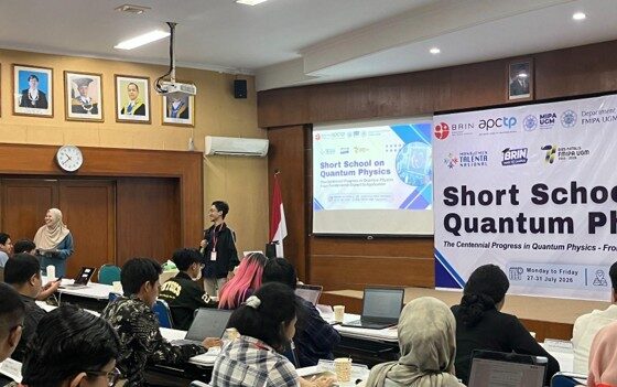 Akhiri Short School of Quantum Physics, FMIPA UGM Ulas Kegiatan dengan Evaluasi dan Perkuat Kolaborasi
