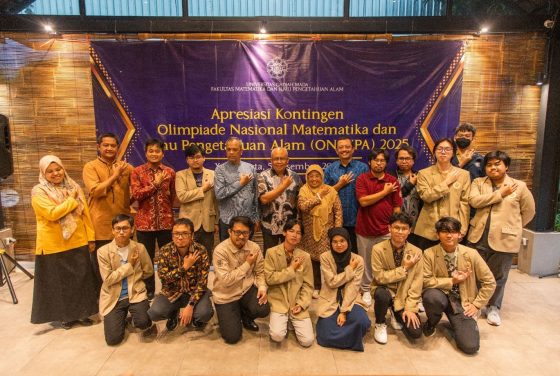 FMIPA UGM Berikan Apresiasi Puluhan Kontingen ONMIPA dan PIMNAS 2025