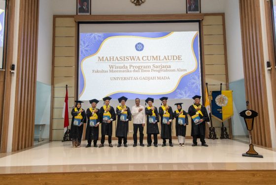 FMIPA UGM Gelar Wisuda Sarjana FMIPA Periode I, Sania Nadlirotullubba Jadi Wisudawan Terbaik Raih IPK Tertinggi 3,98