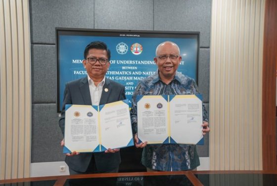 FMIPA UGM dan Management University Kamboja Teken MoU untuk Perkuat Kerja Sama Akademik dan Riset