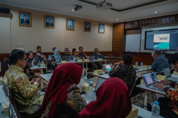 FMIPA ULM Lakukan Benchmarking ke FMIPA UGM untuk Persiapan Akreditasi Internasional ASIIN